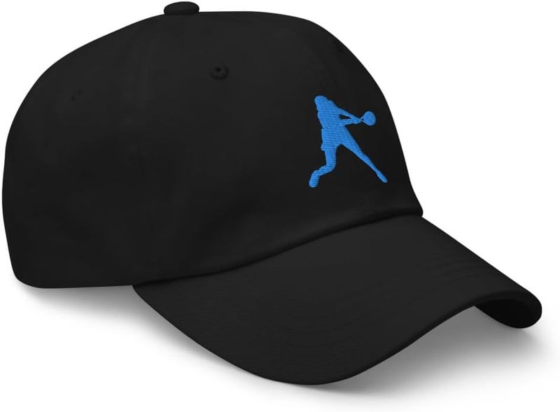 Ace2Eagle Store Coco Gauff Tennis Blue Silhouette Classic Adjustable Hat - Image 2